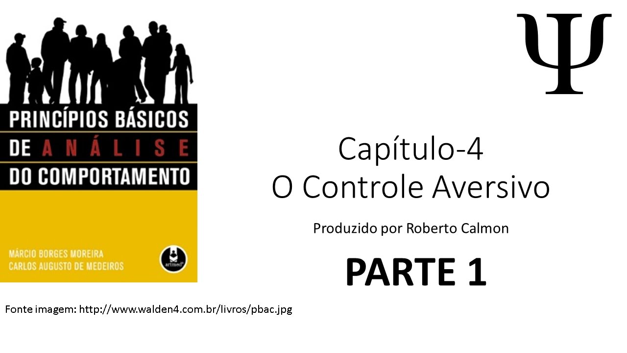 Princípios Básicos de Análise do Comportamento - Cap 4 - O Controle Aversivo - Parte 1.