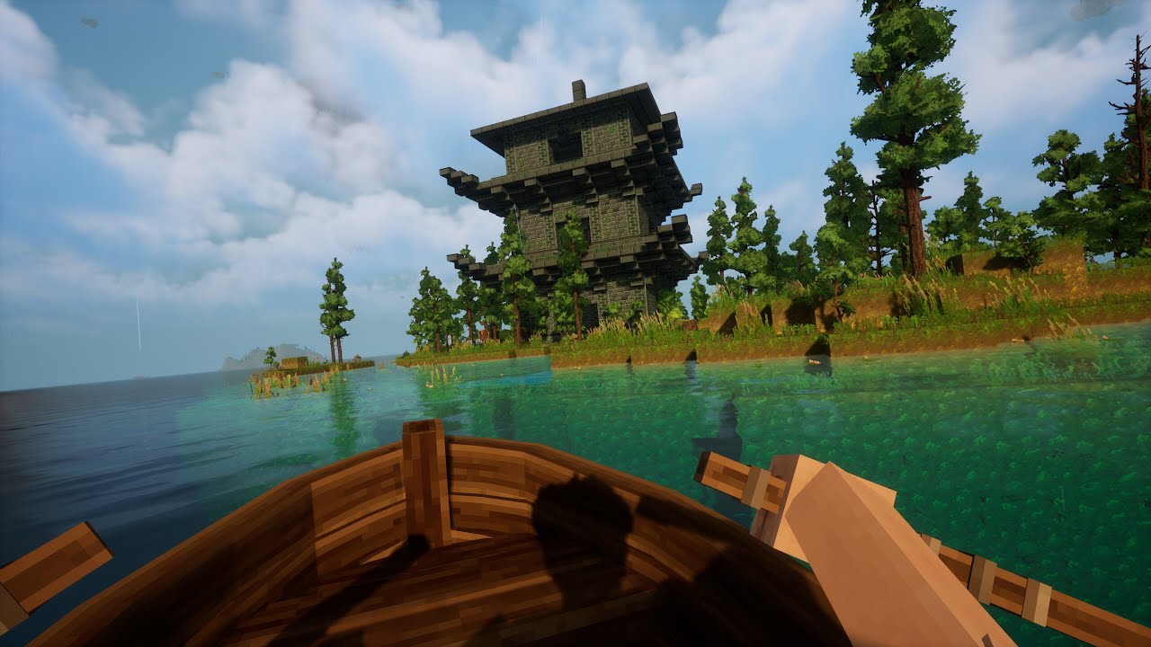 Some Brand New Ultramodern Minecraft Game About Building A Fortress