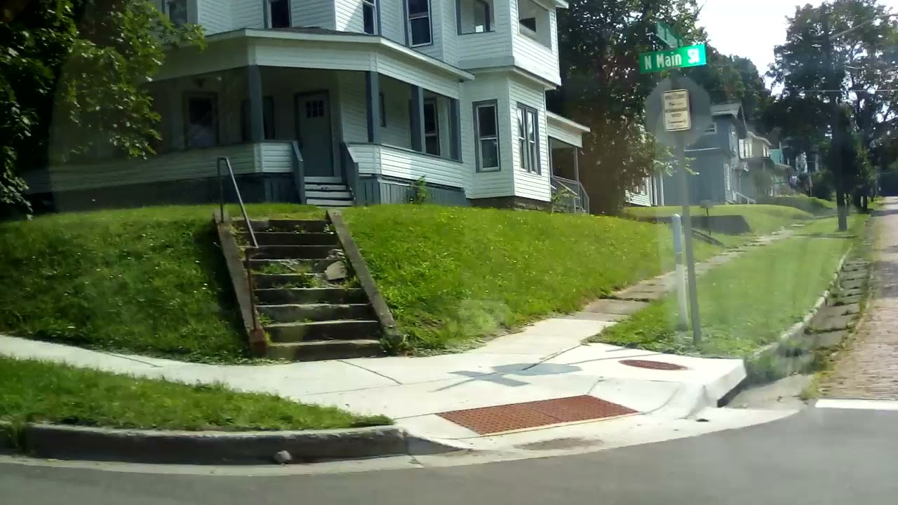 Riding Around Jamestown, New York