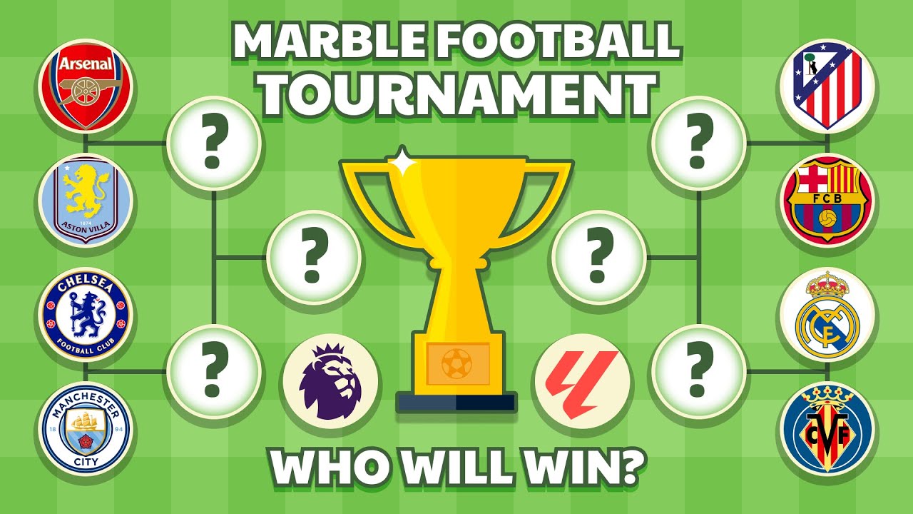 Marble Football Tournament – Premier League vs LaLiga! 🏆