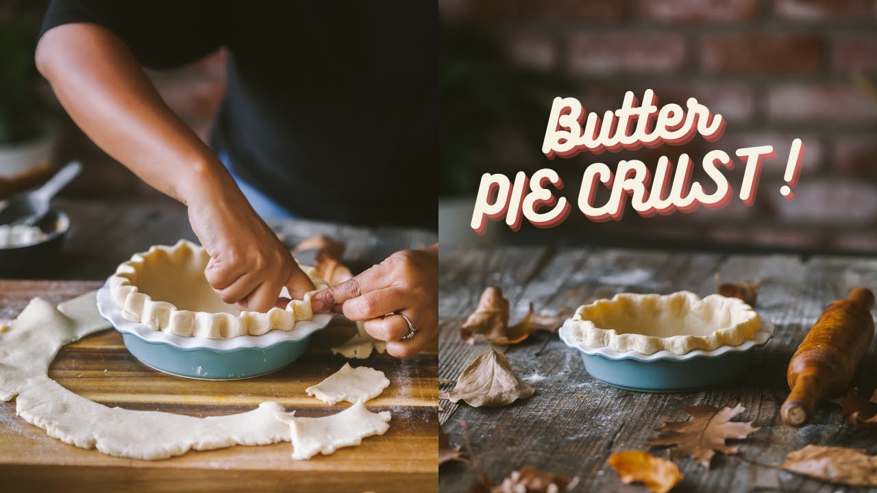 How to make Pie Crust - Old Fashion Pie Crust -  Shortbread Pie Crust - Pie Dough