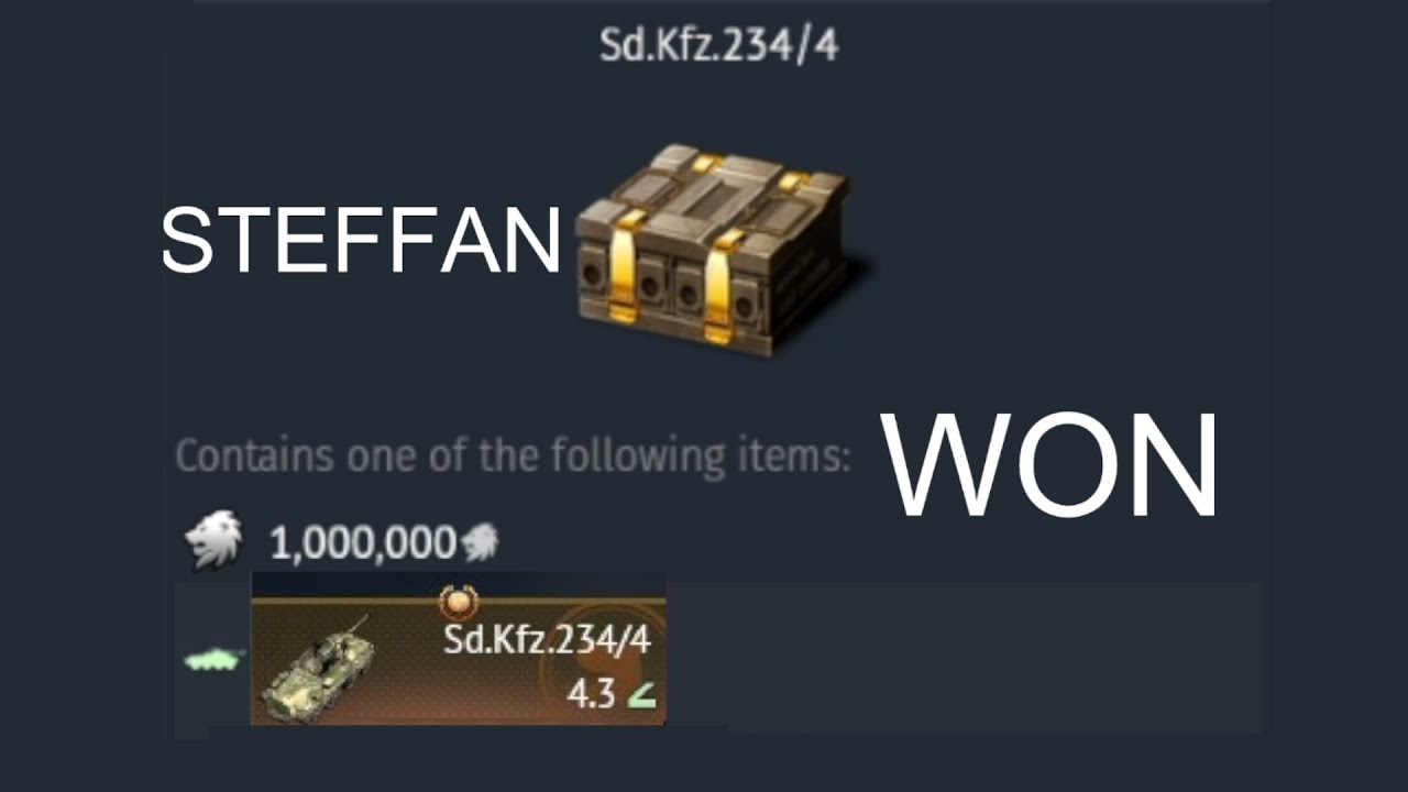 Nice War Thunder Summer Chest-Roulette (I Win Rare Vehicle)