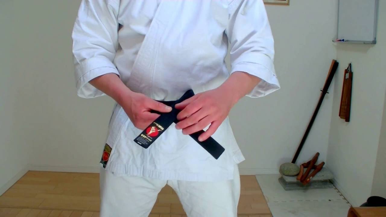COMO AMARRAR A FAIXA  KARATE ,JUDO, JIUJITSU,NINJUTSU...