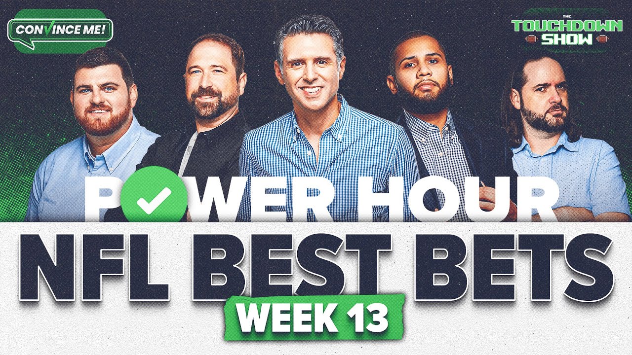 2023 NFL WEEK 13 BETTING PICKS & PLAYER PROPS! | NFL Best Bets & Predictions | Power Hour