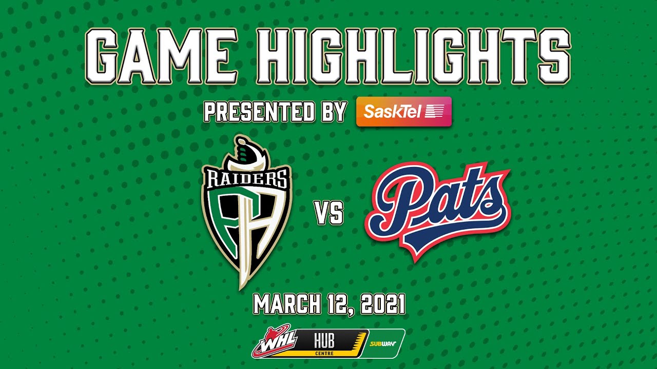 Game Highlights Presented By SaskTel - Raiders 6, Pats 3