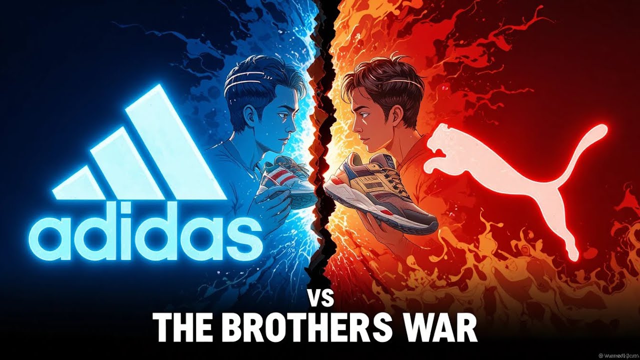 The Rivalry That Changed Sports Shoes Forever Adidas vs Puma #Adidas #Puma #Brand  #AdidasVsPuma