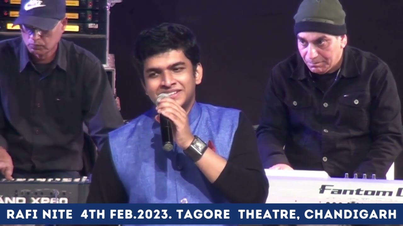 Duniya ke Rakhwale - Mr. Saurav Kishan | Rafi Nite on febe 4th, 2023 at Tagore Theatre, Chandigarh