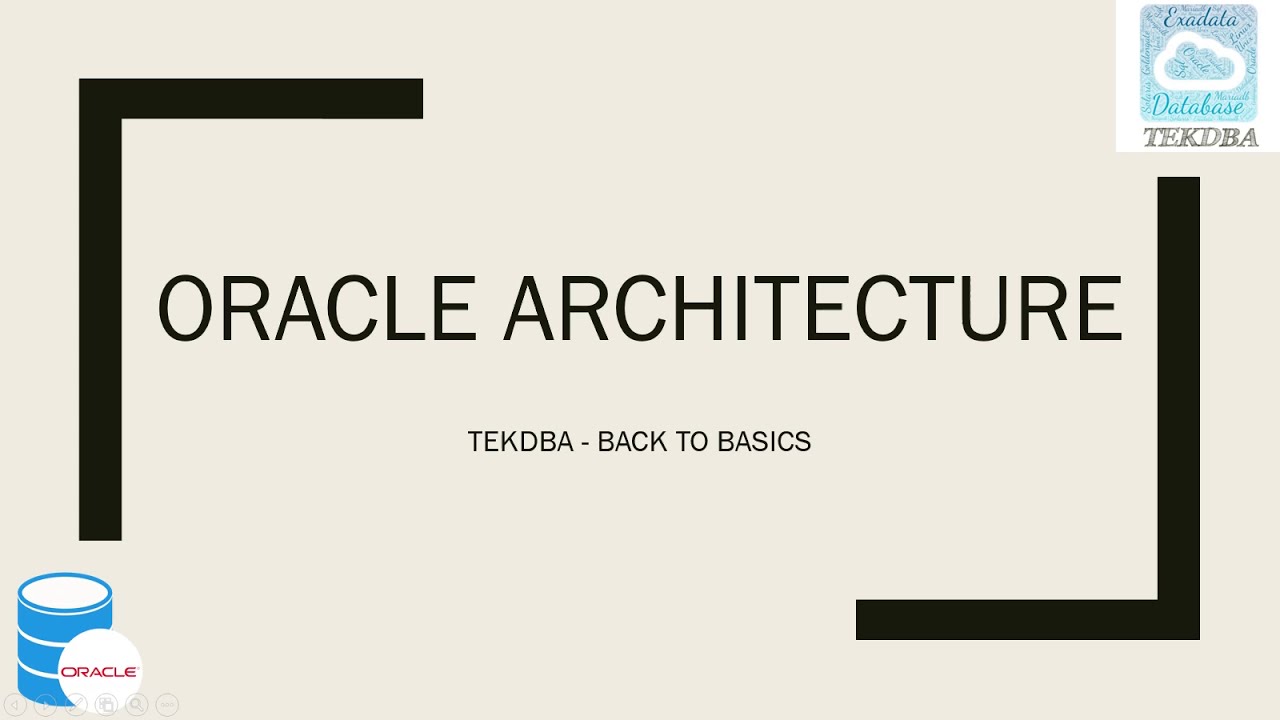 Oracle Database Architecture - Conventional & 12c Multitenant|SQL Processing with Live Demonstration