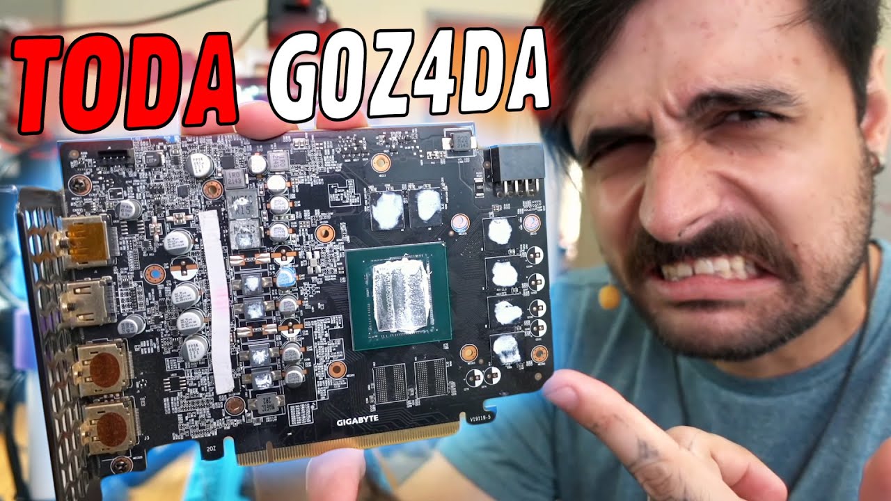 A Situação Dessa GPU É Insana - Reparo RTX 2060