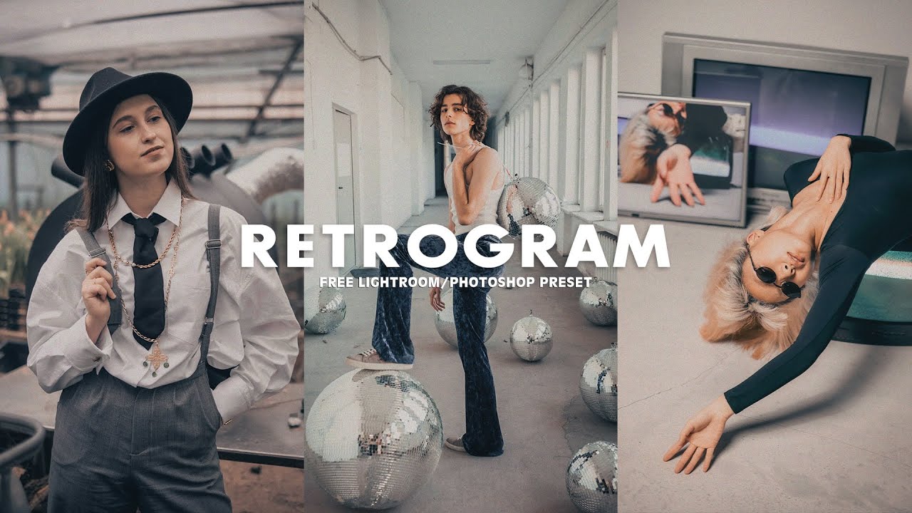 Retrogram Lightroom Preset | Vintage Film Look Tutorial | Free Preset