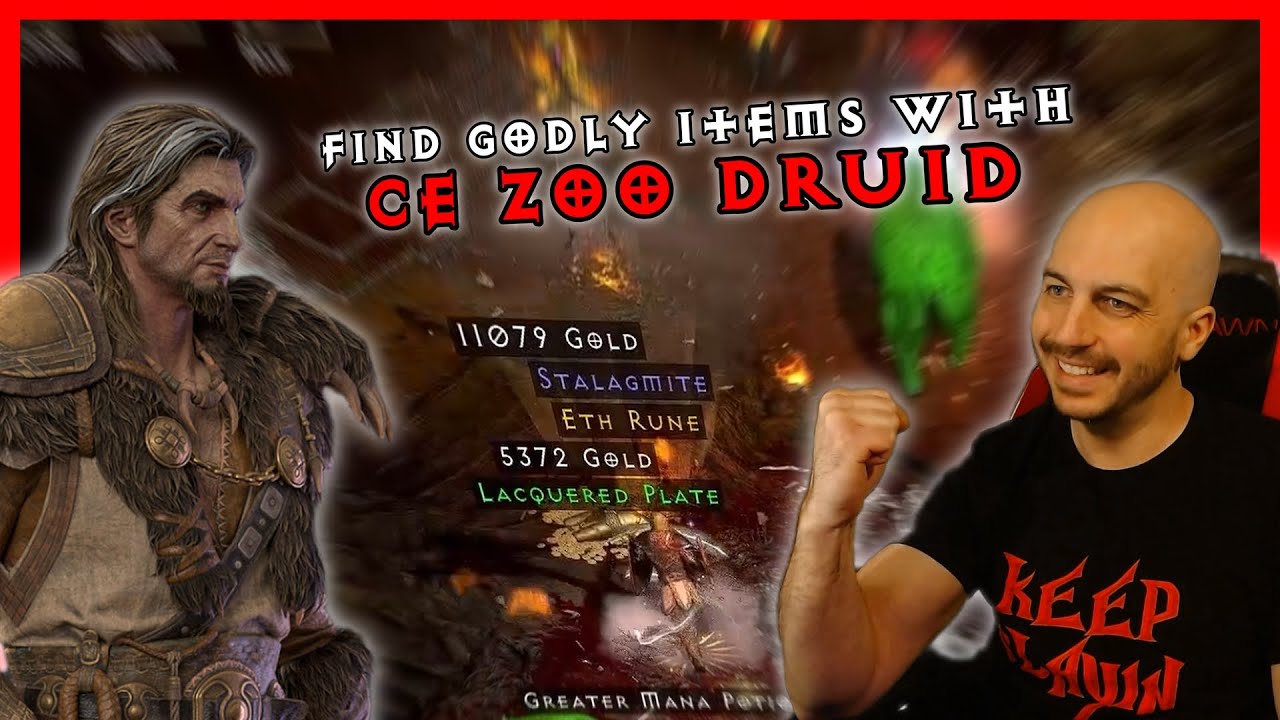 Wicked Drops, Zoo Druid for 10 Hours - Diablo 2 Resurrected