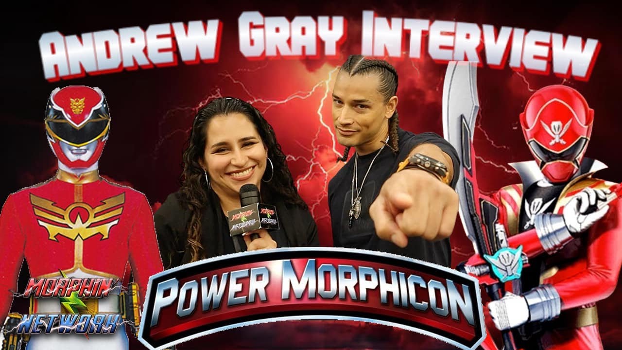 Andrew Gray (Red Megaforce Ranger) Power Morphicon 2024 Interview