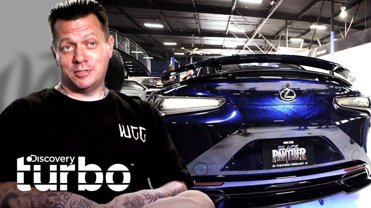 &iexcl;Marvel Studios encarga el auto de Pantera Negra! | West Coast Customs | Discovery Turbo