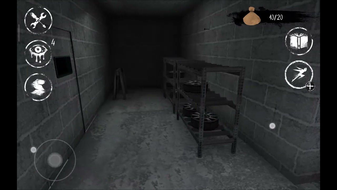 Играем в eyes the horor games. (Играю не первый раз, но очень страшно).