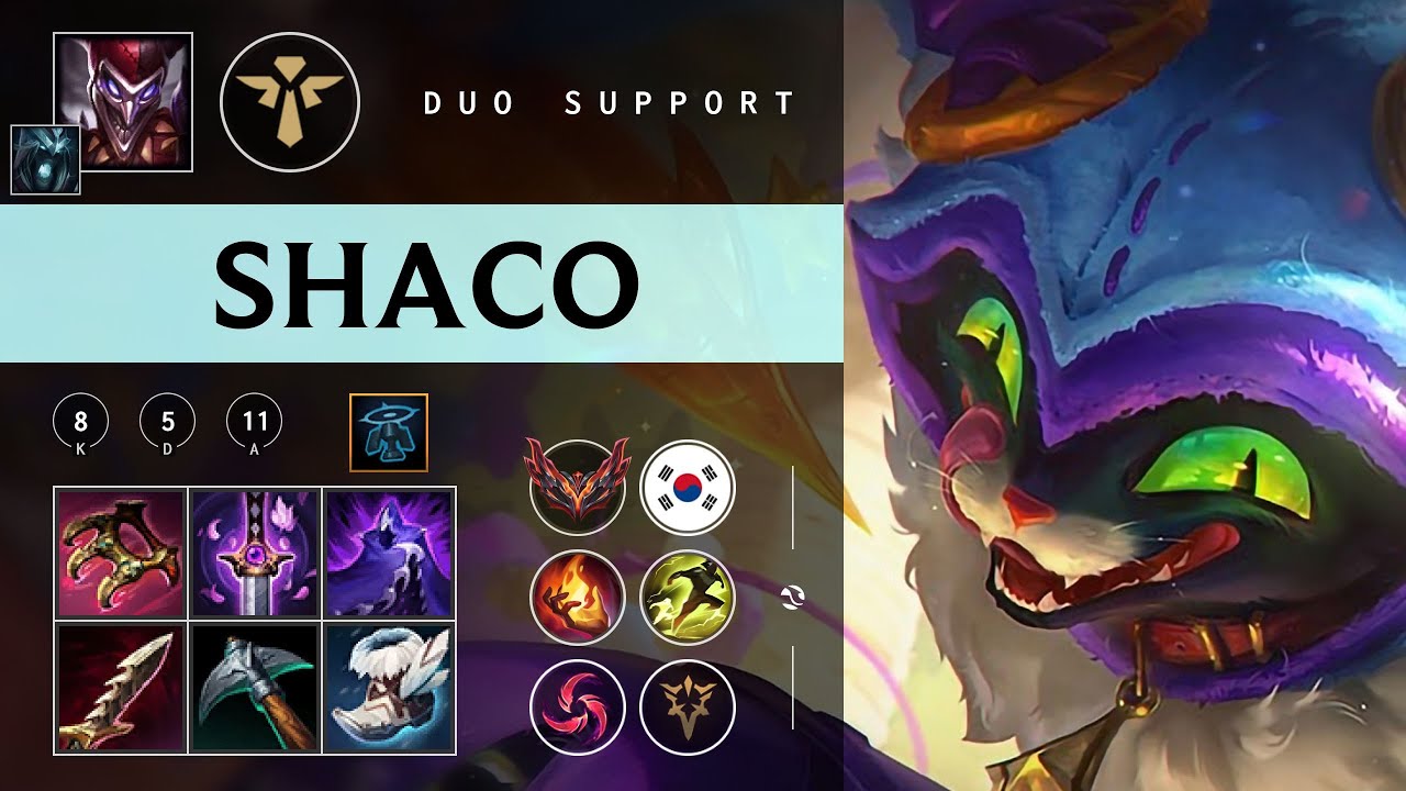 Shaco Support vs Braum - KR Grandmaster Patch 26.02