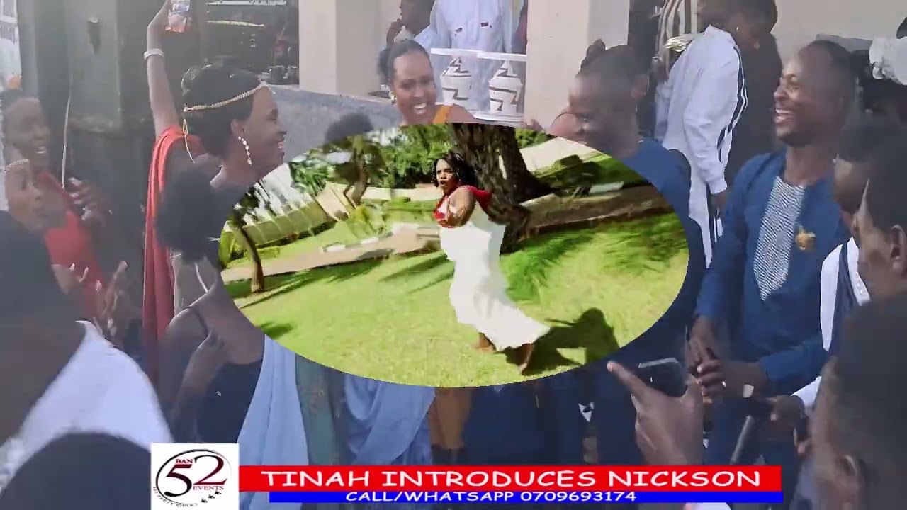 TINAH INTRODUCES NICKSON IN RWANDA 