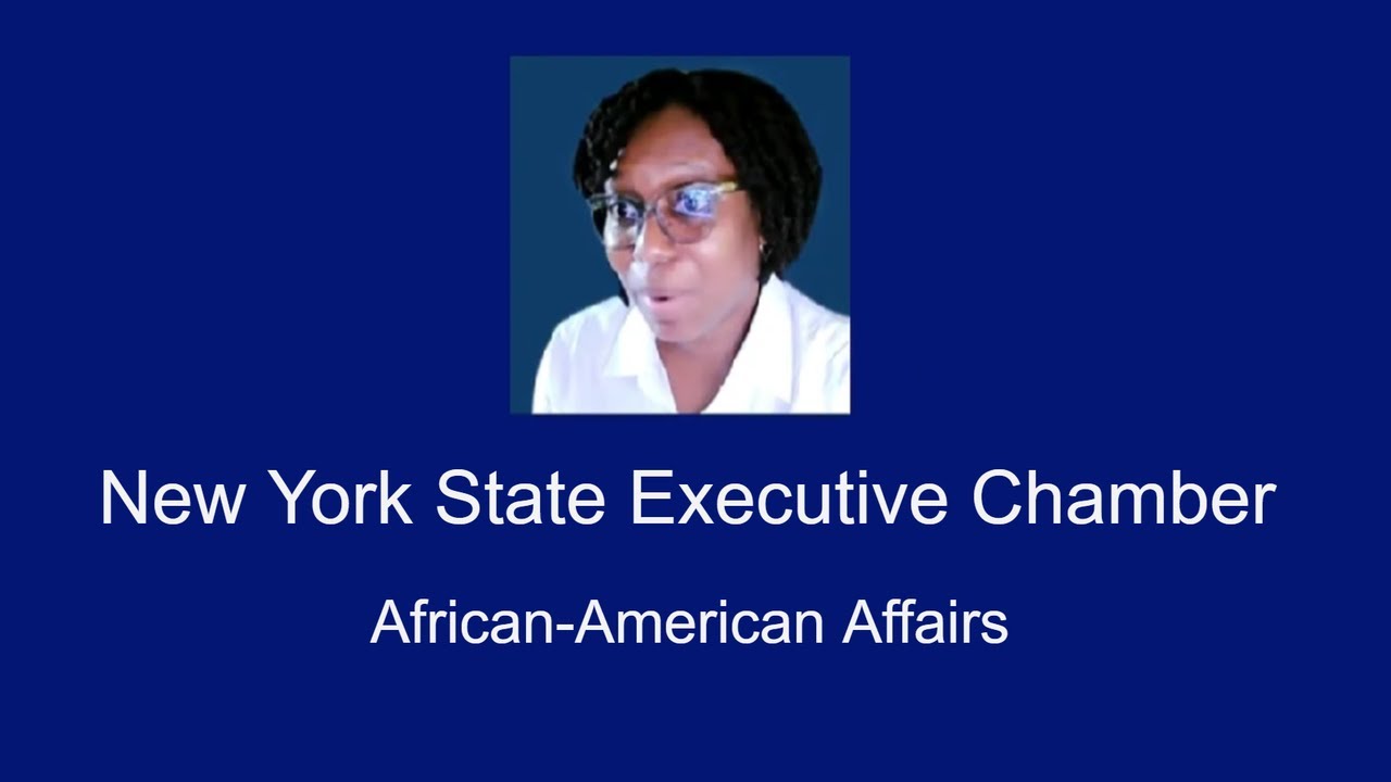We met with Governor Hochul's Office of African American Affairs