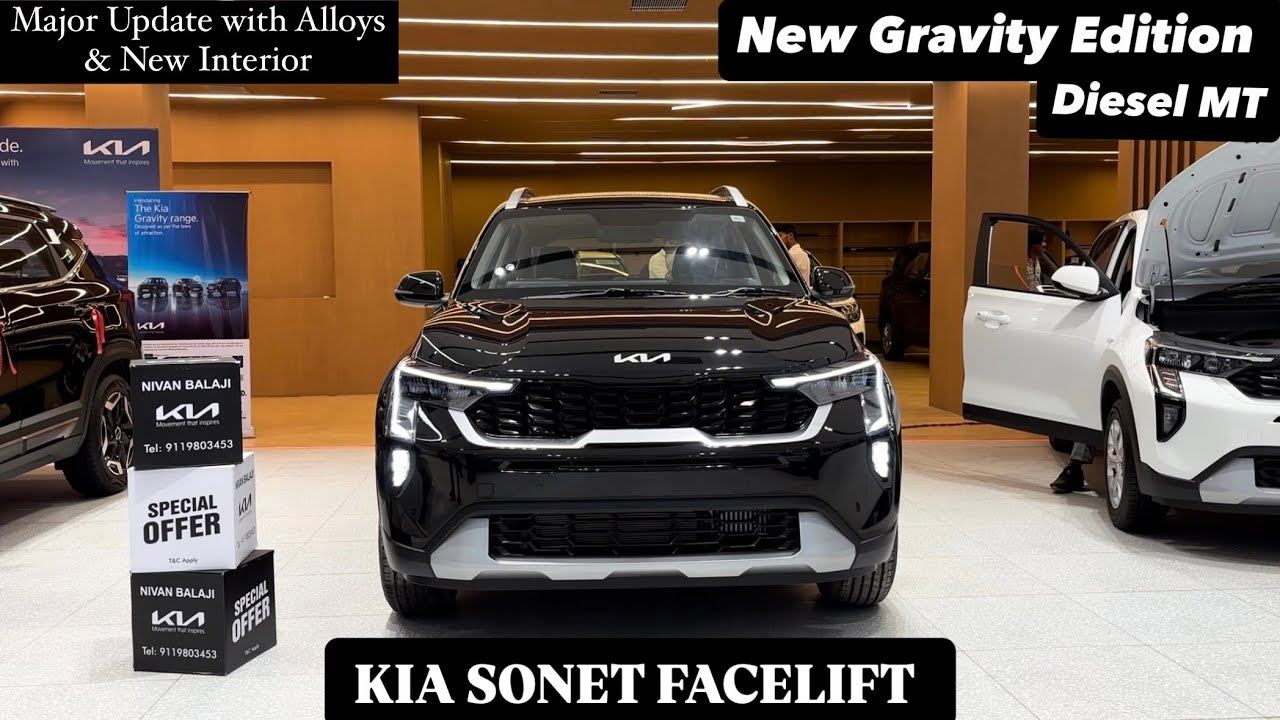 New Kia Sonet Gravity Edition 2024 Diesel MT | NEW VARIANT WITH MAJOR UPDATES | Full review 😍🔥