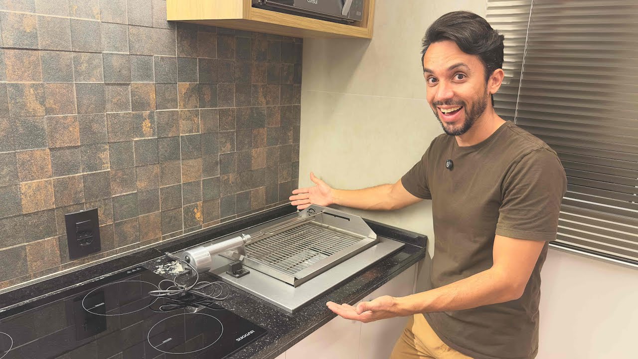 A CHURRASQUEIRA ELÉTRICA DA NOSSA COZINHA GOURMET! MELHOR OPÇÃO