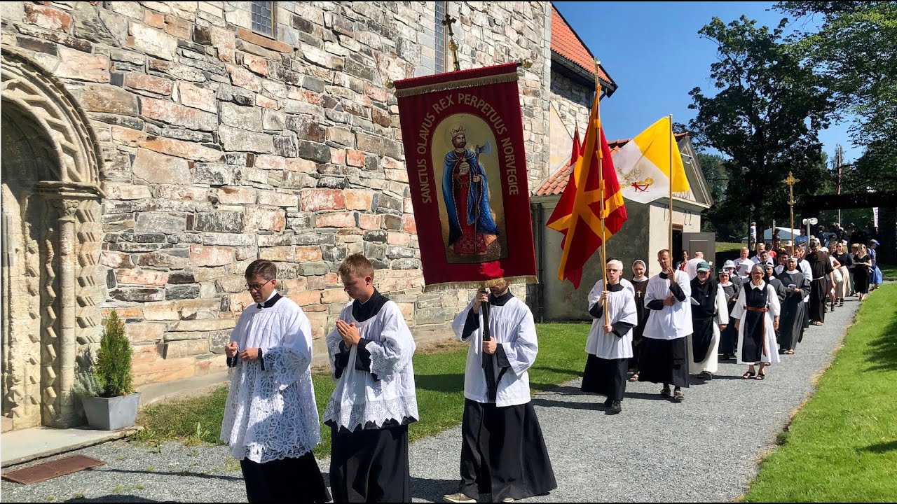 Olsok 2019: Prosesjon og messe på Stiklestad