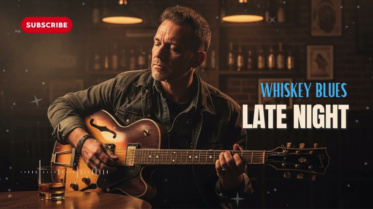 Vintage Blues Guitar – Whiskey Bar Late Night Session 🥃 Classic Deep Feel