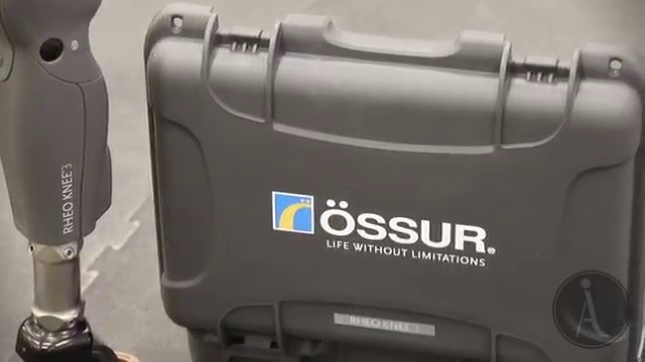 Rheo Knee 3 Enhanced and Pro Flex Foot from Ossur