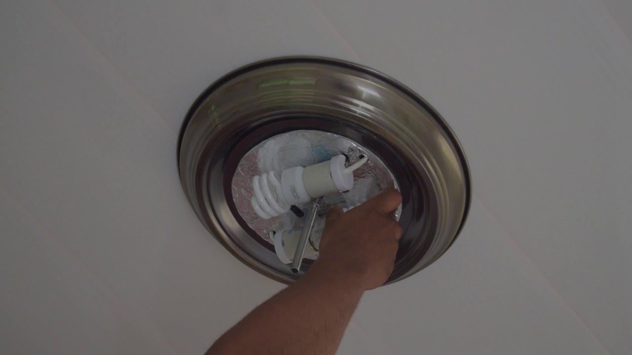como instalación lampara de interior