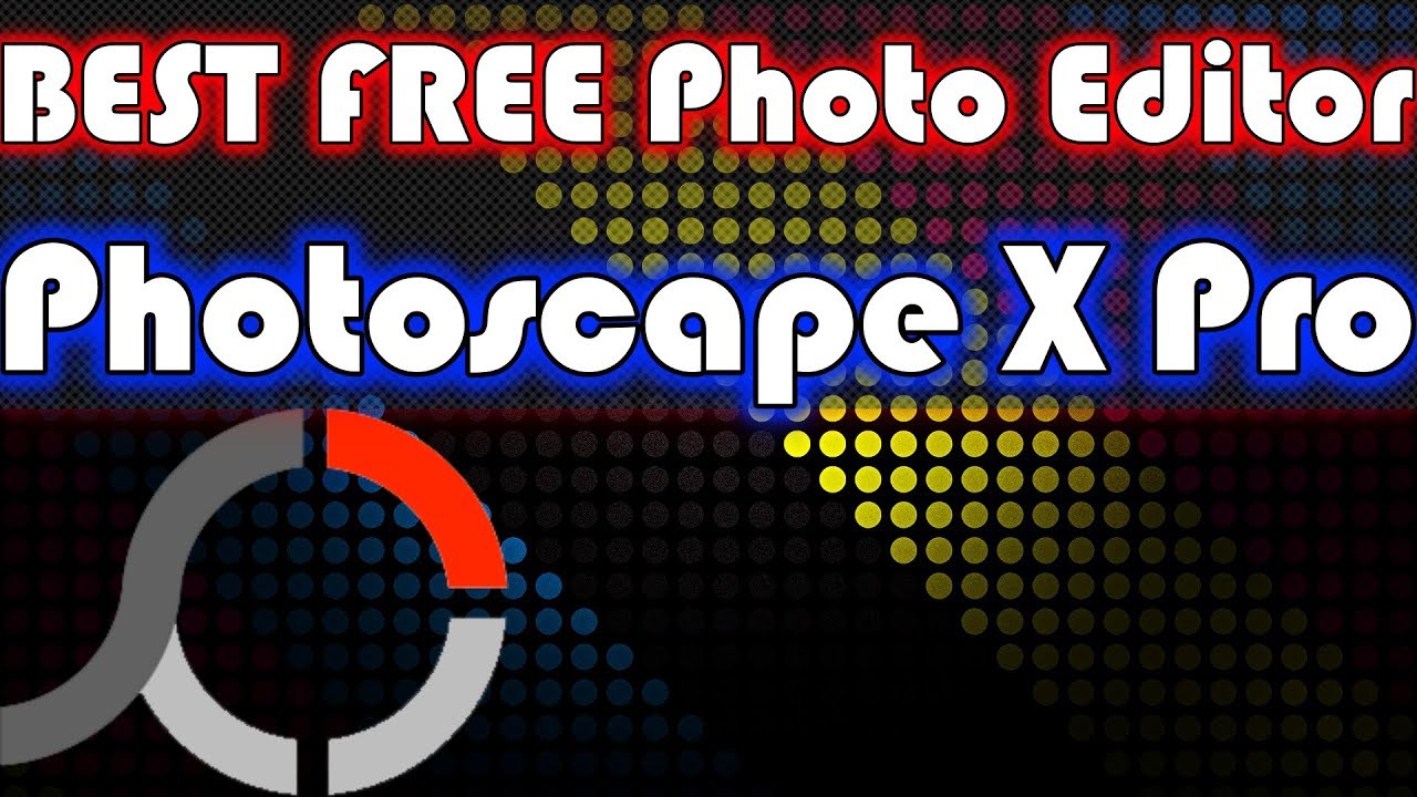 Best FREE RAW Photo Editor - Photoscape X Pro
