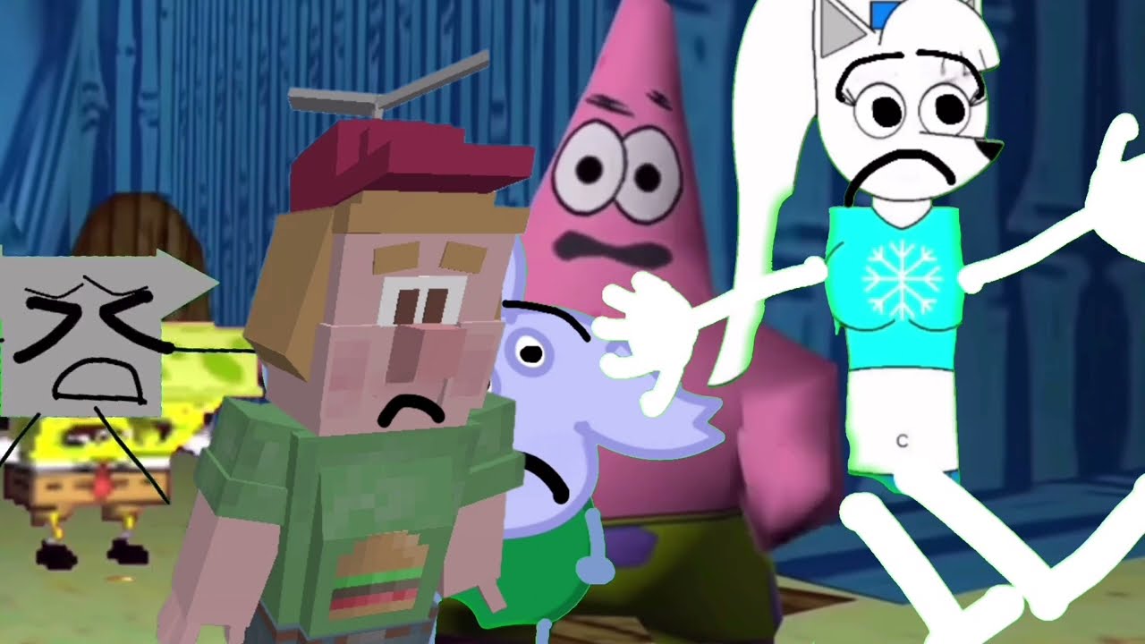 Squidward Apparition but SpongeBob and friends (MOST VIEWED VIDEO) one more time V5 no longer ￼