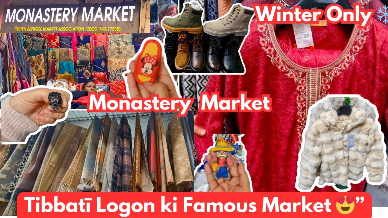Monastery Market Delhi Full Tour Winter Shopping | Best Quality Collection | Tibbati Market in Delhi