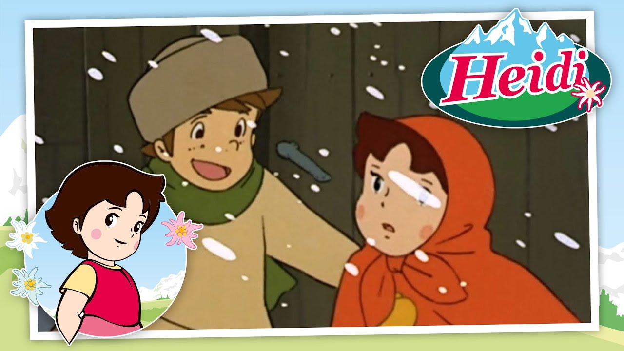Heidi ❀ Episode 39 ❀ Course de traîneaux