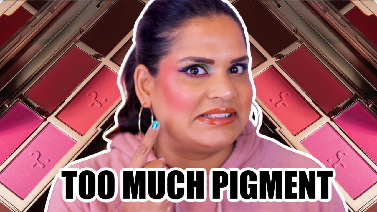 Trying New Makeup➡ PATRICK TA Major Headlines Blush Palette + Fenty + Tower 28 | Karen Harris Makeup