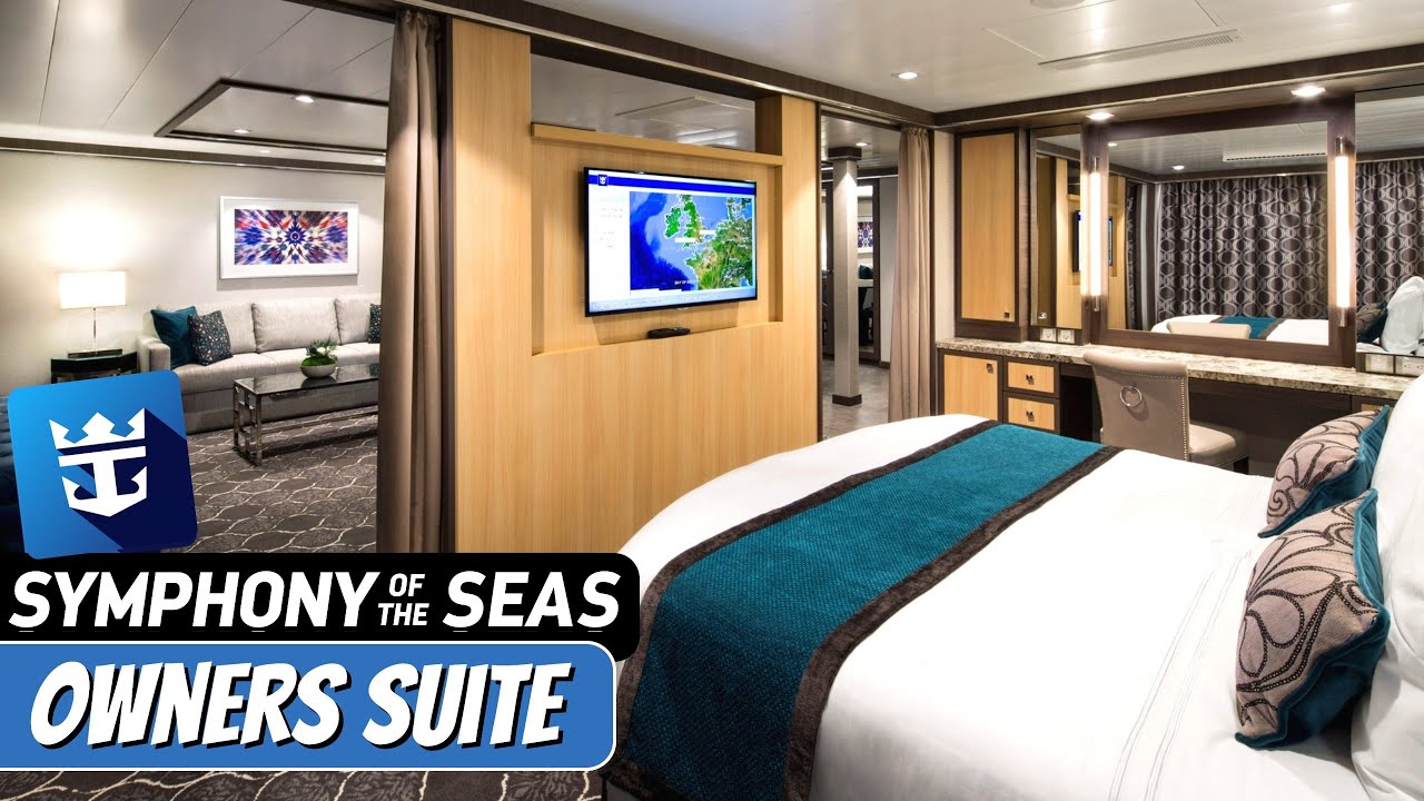 Symphony of the Seas | Полный обзор и экскурсия по каюте владельца в формате 4K | Royal Caribbean...