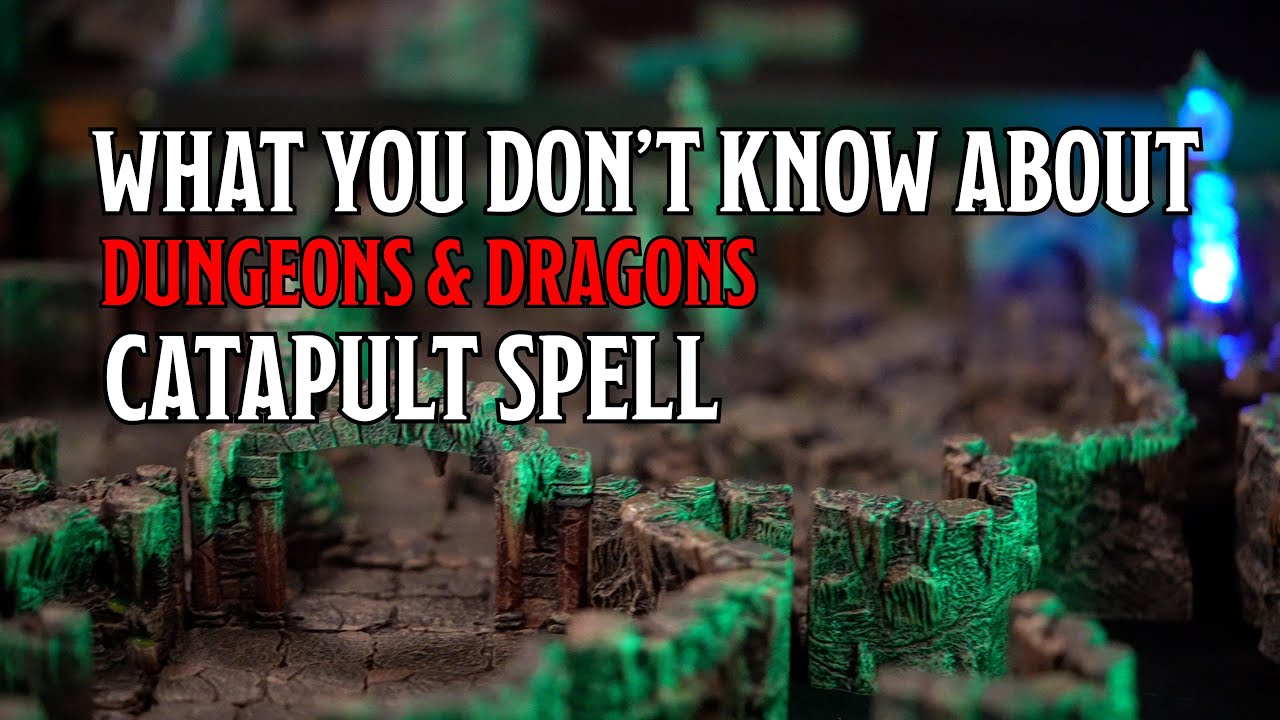 How To Use D&D's Catapult Spell | Dungeons & Dragons