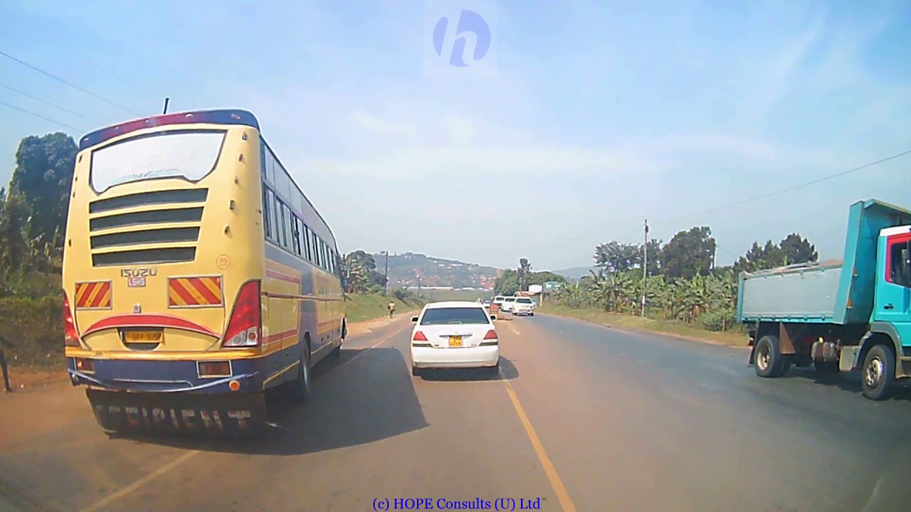 Highway Drive to Kabale from Busega to Gatuna Uganda Rwanda Border