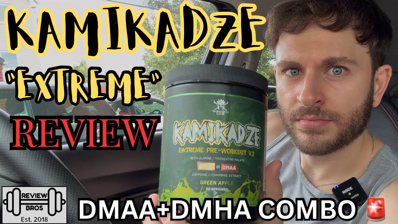DMAA + DMHA 🔞 KAMIKADZE PRE WORKOUT REVIEW | WHA THE HECK IS GOING ON⁉️ WARRIOR LABS