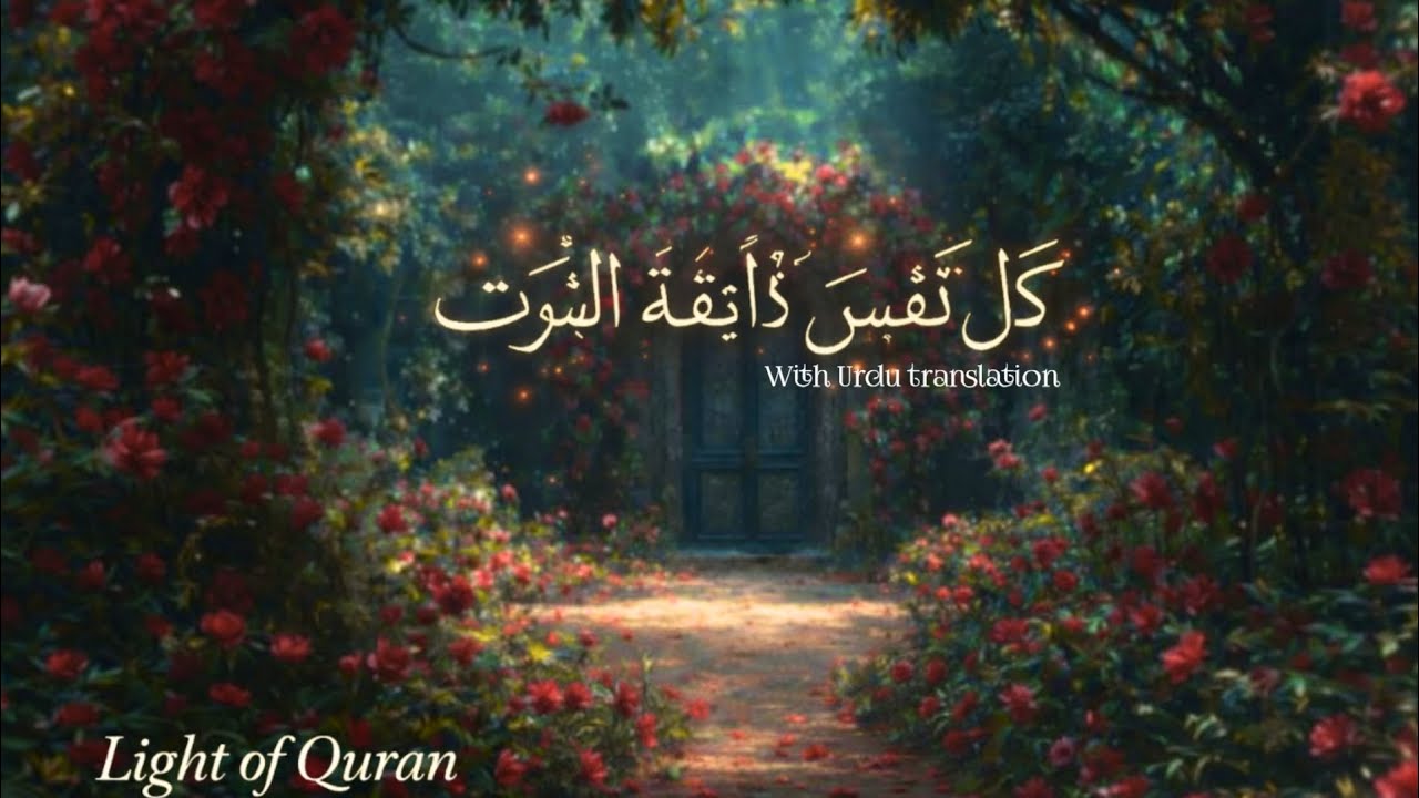 (Kulo nafsin zaika tul Mut) very much unthinkable surah point ... With Urdu translation 