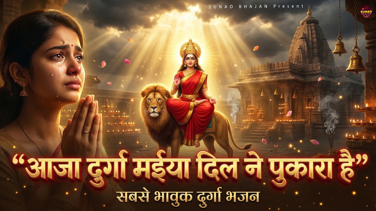 आजा दुर्गा मईया दिल ने पुकारा है 🪔। Durga Maa Bhakti Song | Emotional Durga Maa Bhajan 2026🙏 jai maa