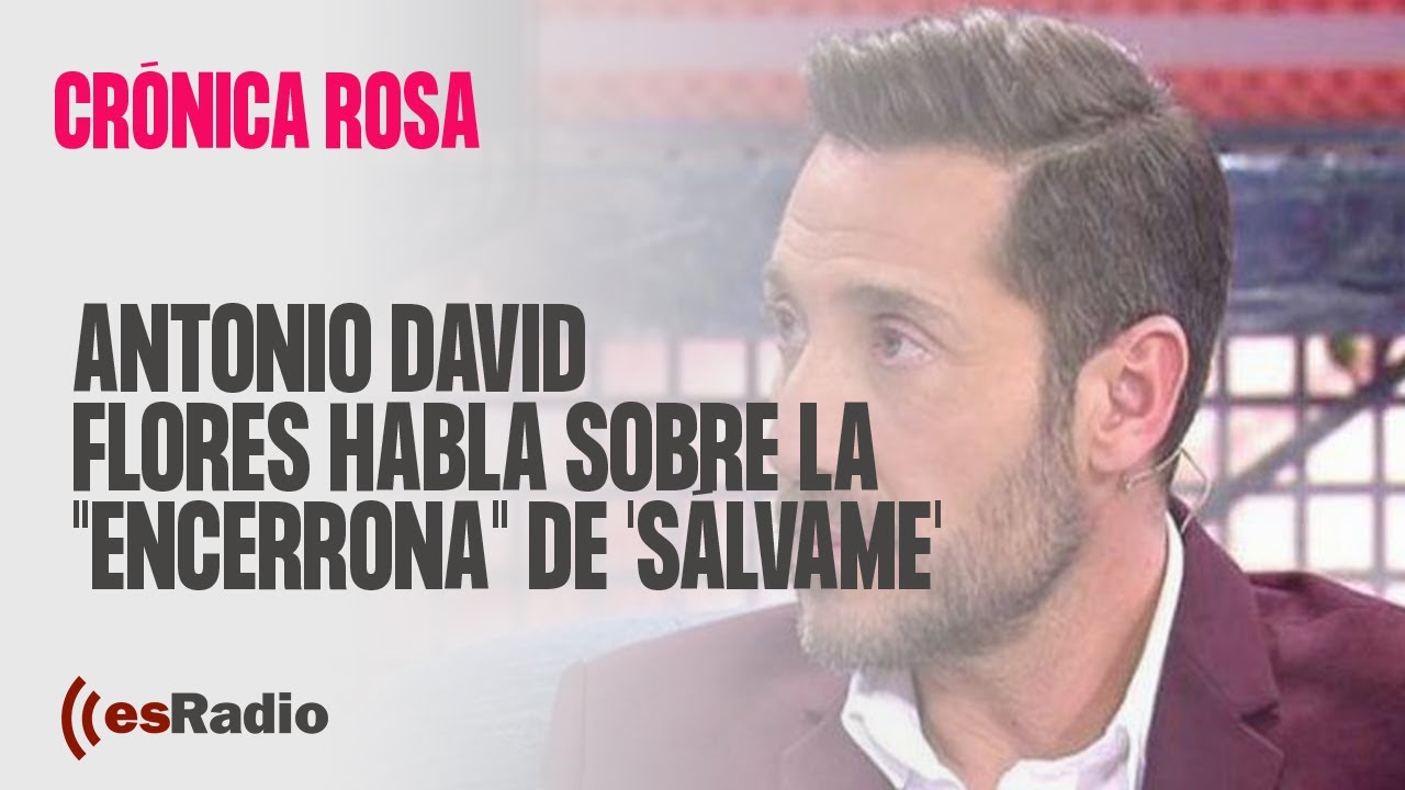 Crónica Rosa: Antonio David Flores habla sobre la 