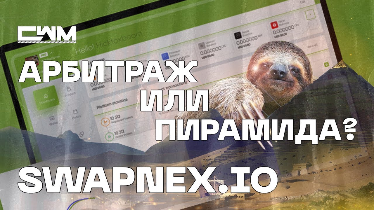 Обзор арбитражной платформы Swapnex.io. Пирамида или нет?