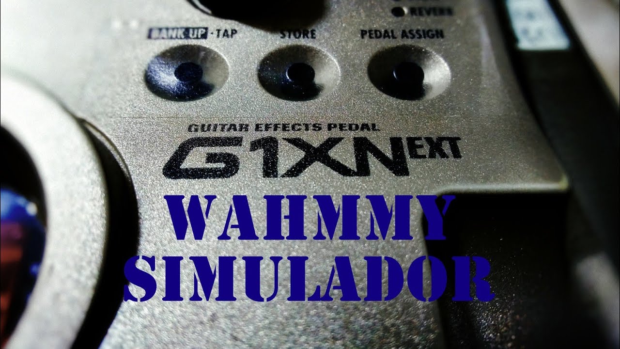 LM - Wahmmy Simulador - Zoom G1XNEXT.