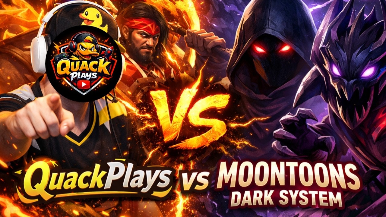 QuackPlays Vs Moontoons Dark System!