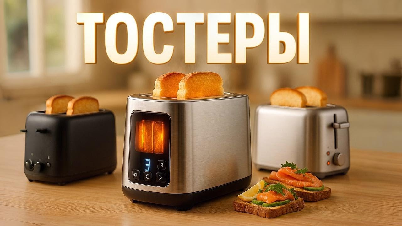 🔥Лучшие тостеры 2025 года 🍞 ТОП-5 моделей для идеальных и хрустящих завтраков. Рейтинг! ЧТО купить?