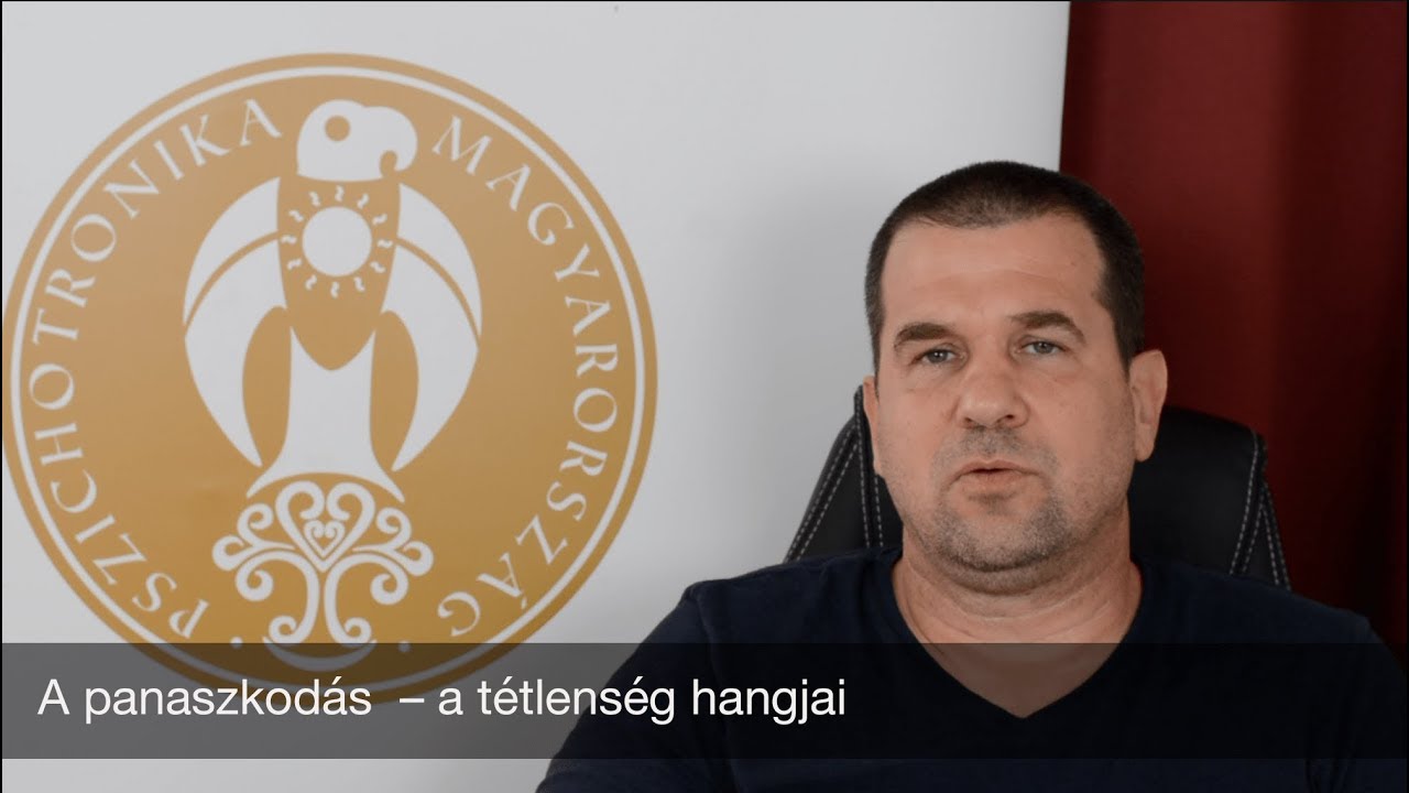 A panaszkodás  – a tétlenség hangjai