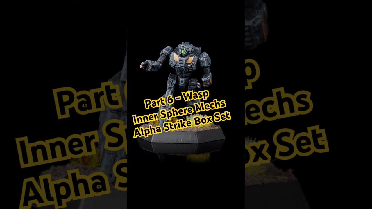 Part 6 Wasp. Review of Inner Sphere Mechs in the Alpha Strike Box Set. 