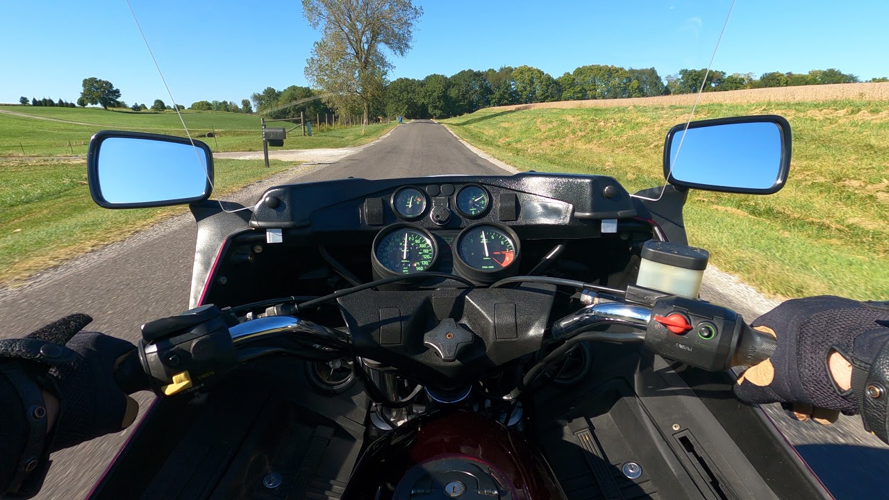 1981 BMW R100RT Cold Start and Ride 4K