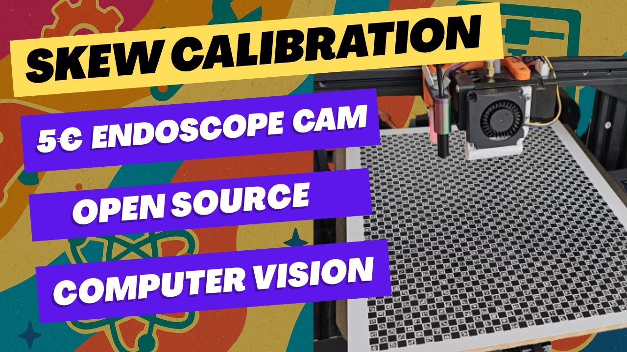 3D printing: Auto Skew Calibration with a Camera and a ChArUco Board (Klipper)