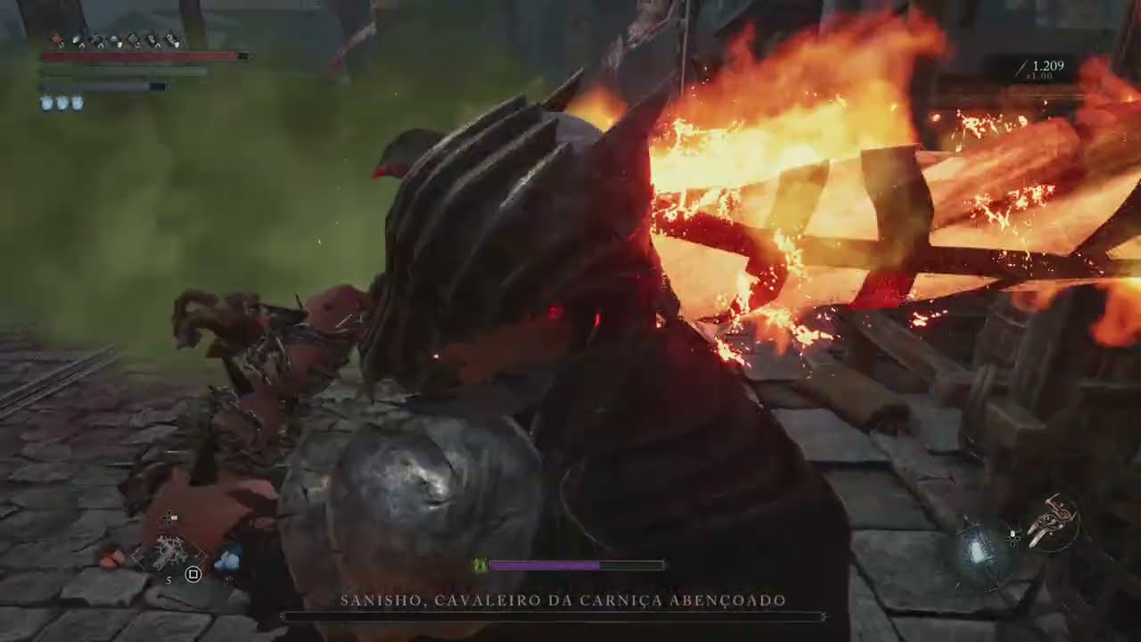Sanisho Boss Fight Lords of the fallen