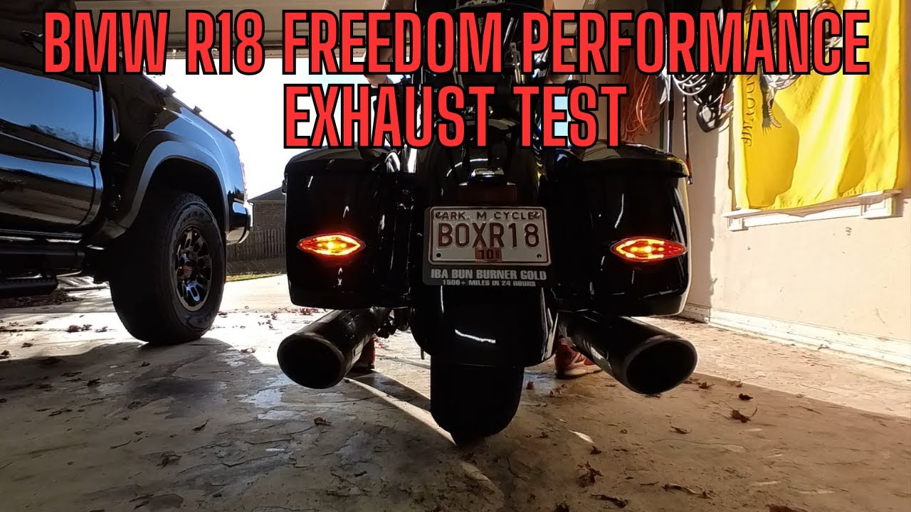 BMW R18 Freedom Performance Exhaust