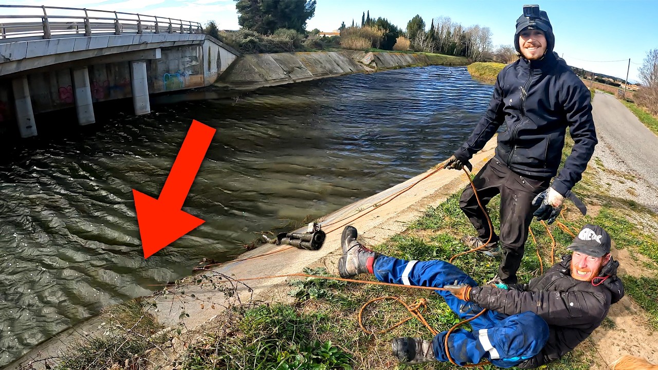 Магнитная рыбалка весь день: предметы повсюду под водой?